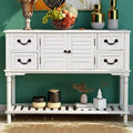 White Console Table B12688