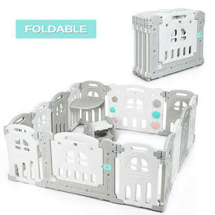 Foldable Baby Activity Centre Playpen Y3706