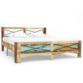 Solid Reclaimed Wood Bed Frame 63"x78.7" N80405
