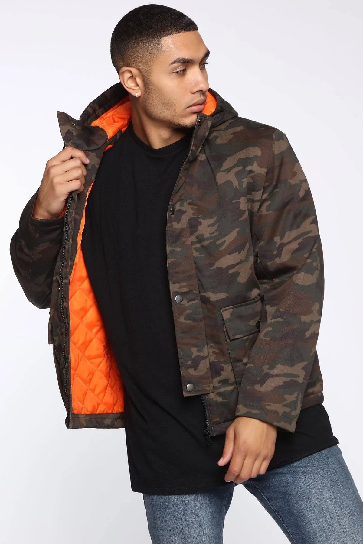 Camouflage Jacket Size Small C853