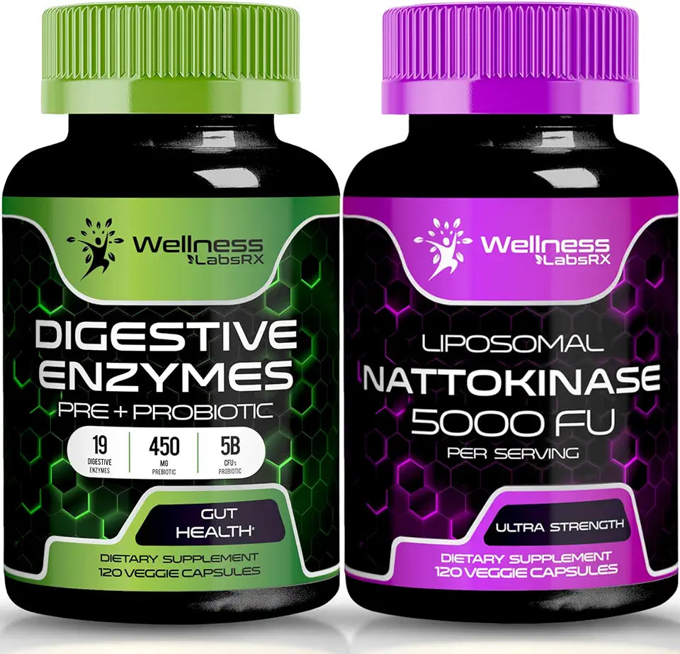Digestive Enzymes Nattokinase Capsules K266