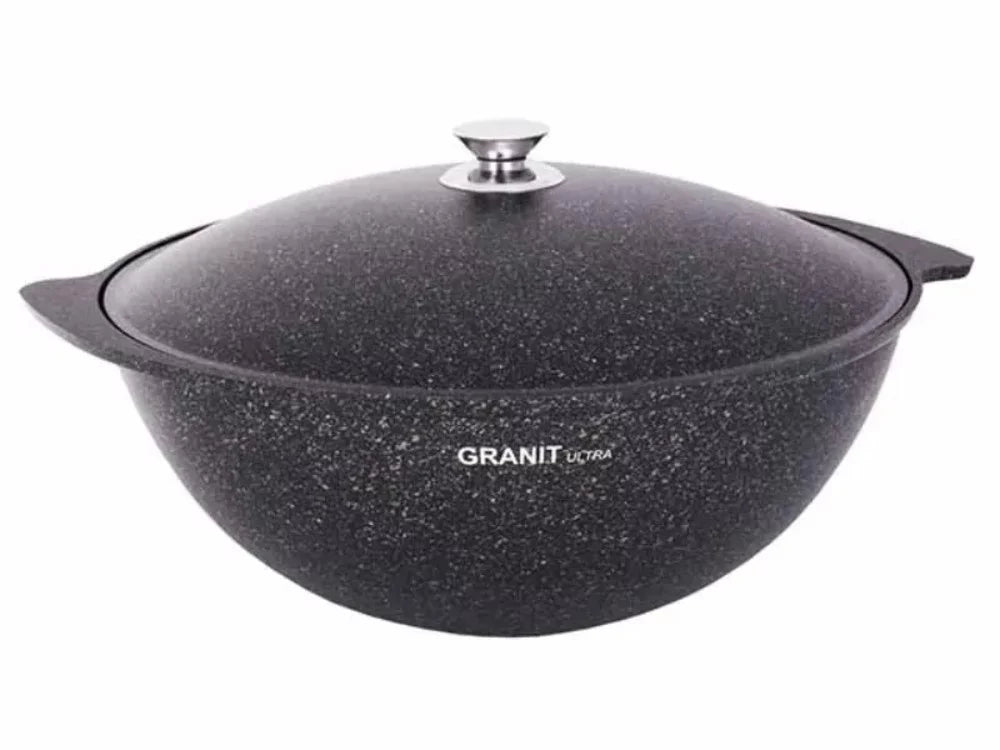 Aluminum Non-Stick Wok with Lid 6 L O946195