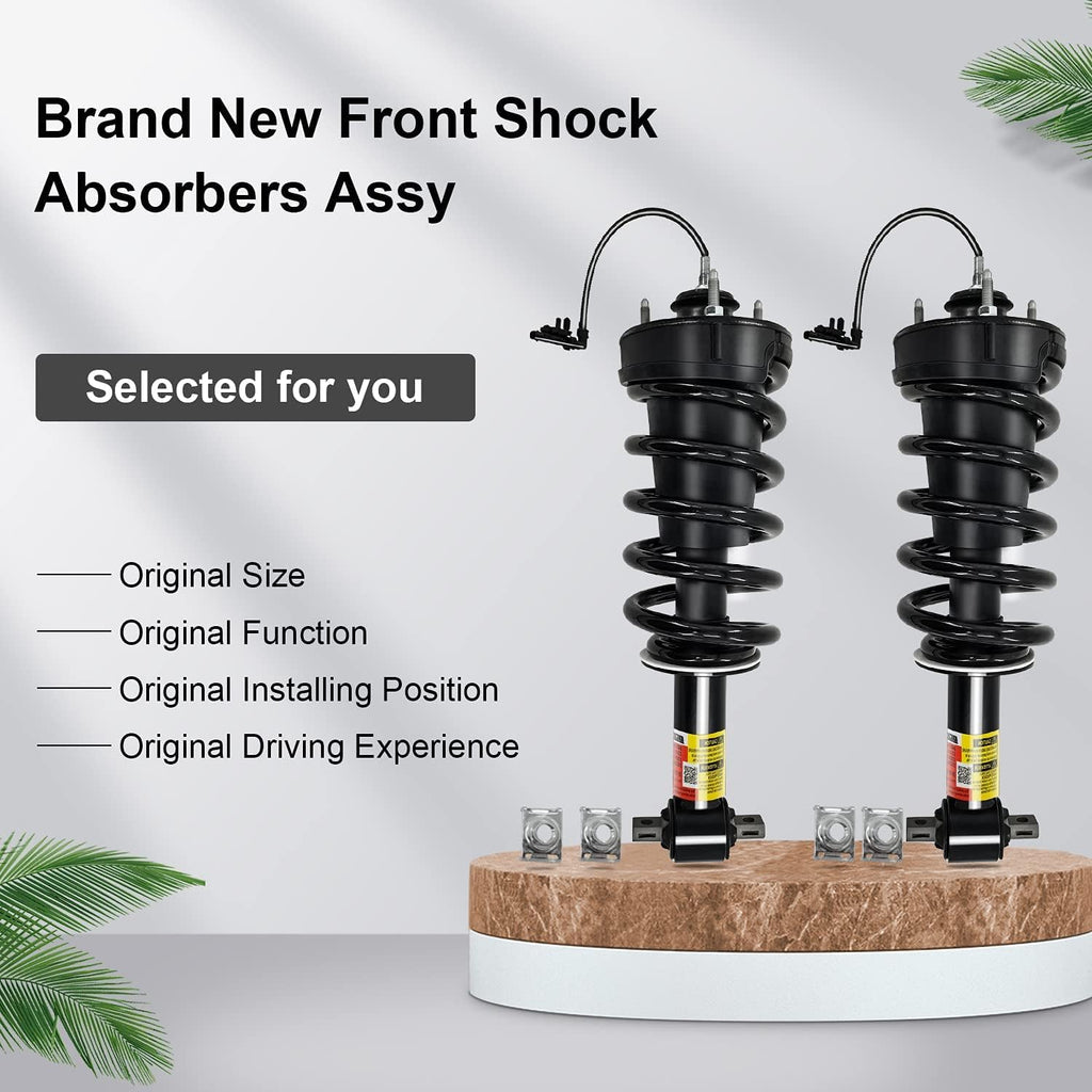 Front Shock Absorbers 2PCS Magnetic Struts Assembly W57736
