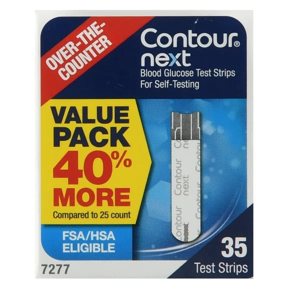 Blood Glucose Test Strips, 35 Count H493