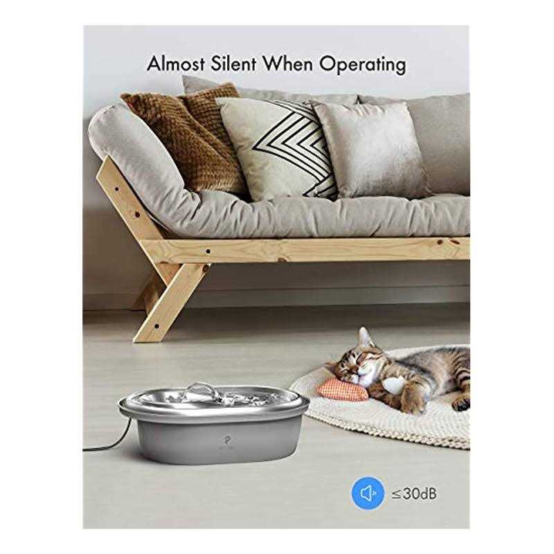 Cat Water Fountain Stainless Steel Q5667