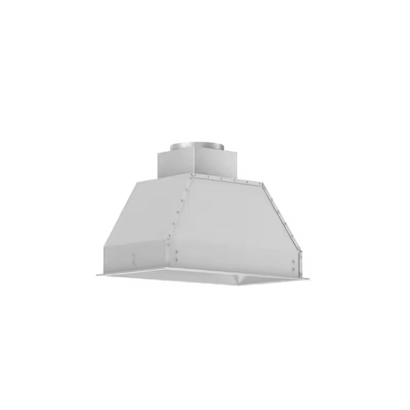 28 in. 700 CFM Ducted Range Hood Insert with Remote Blower in Stainless Steel F53130