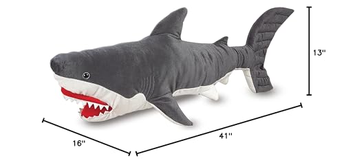 Giant Shark Lifelike Stuffed Animal C30414