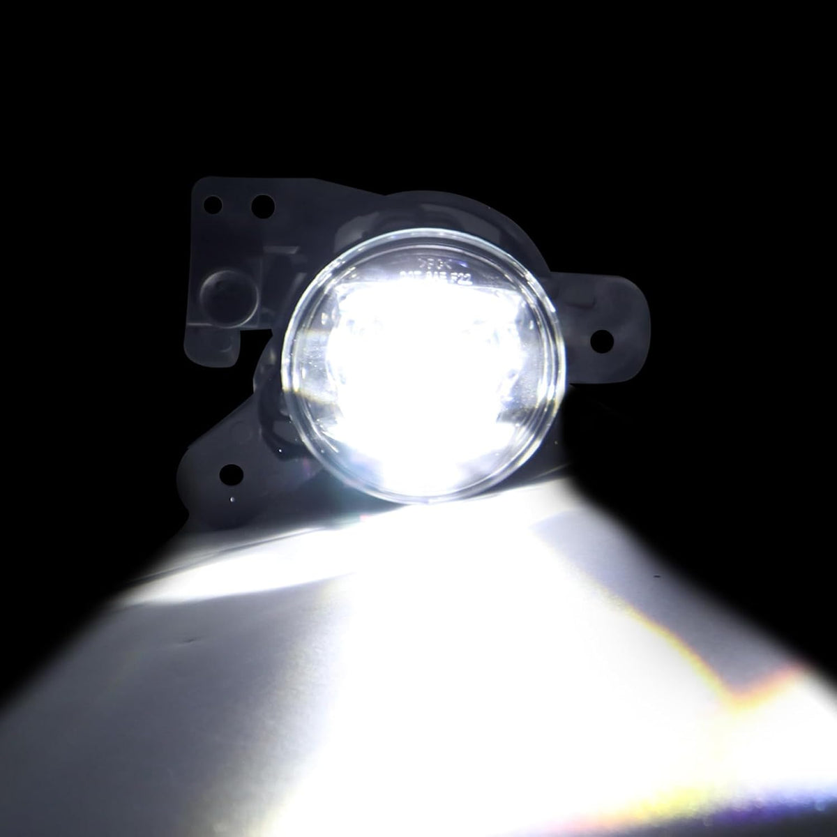 LED Fog Light Set 5pcs Front Bumper Lamp Assembly With Wire Harness Bulbs Cover Bezels X146