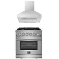 30 Inch Gas Range and Wall Mount Range Hood V551477