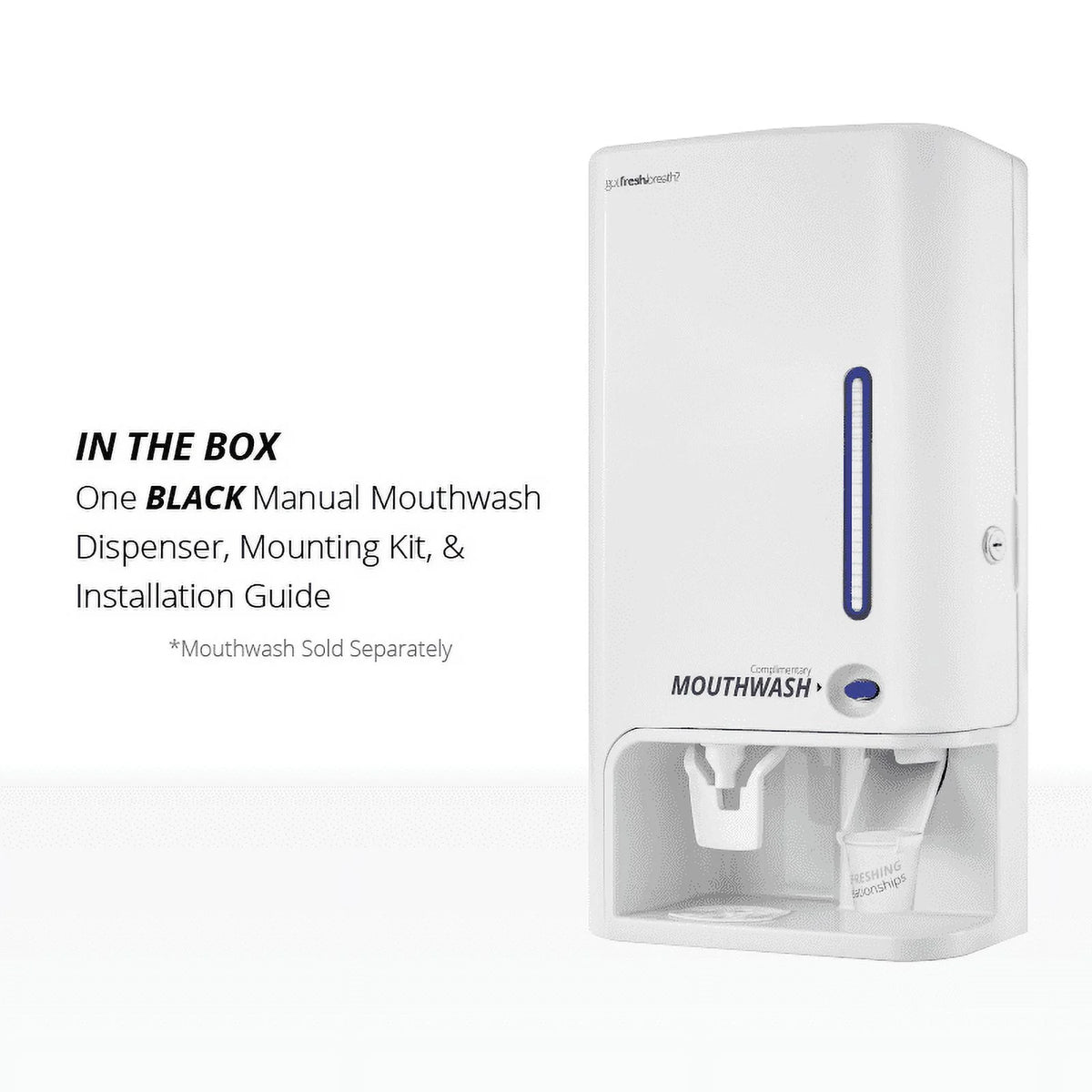 Manual Mouthwash Dispenser B96353