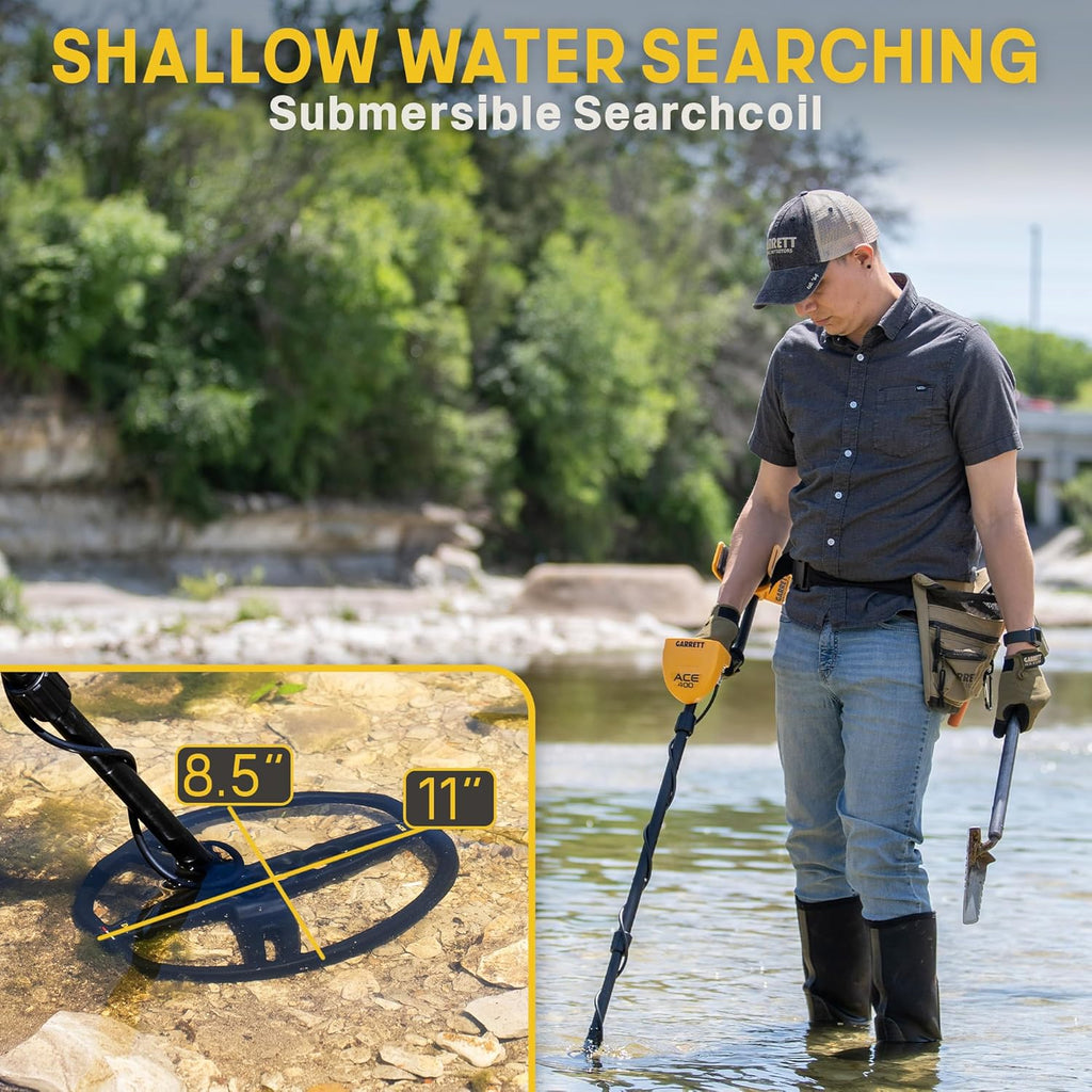 Metal Detector with Pinpointer, Edge Digger and Bag G461