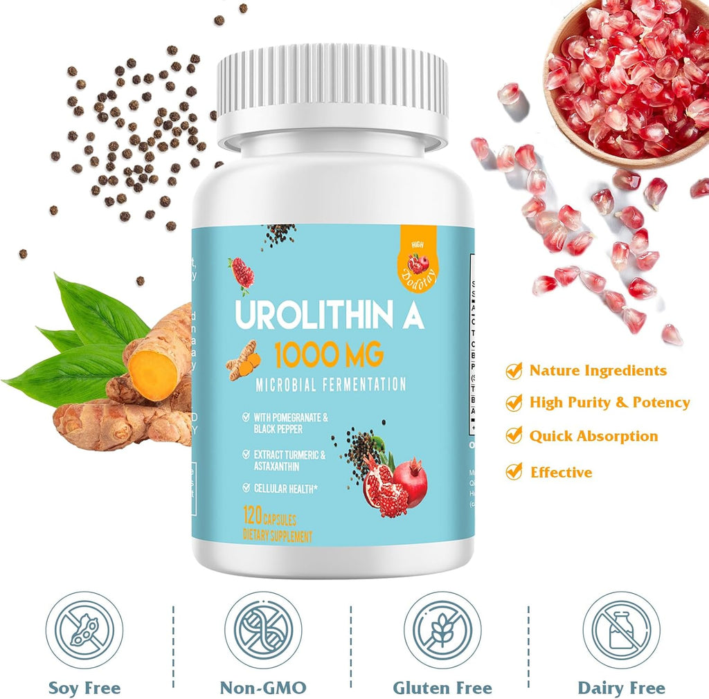1000mg Urolithin A 120 Capsules C857212