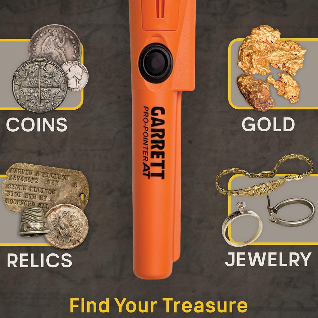 Metal Detector with Pinpointer, Edge Digger and Bag G461