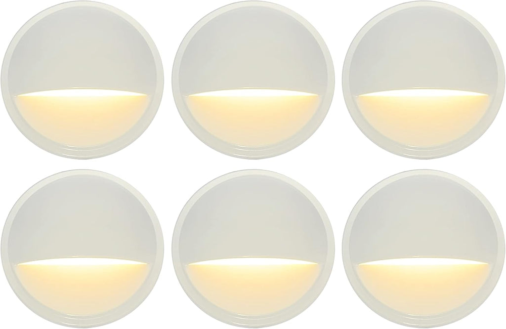 Low Voltage 12V LED 2W Step Light, 6 Pack I252465