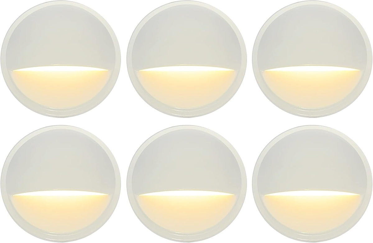 Low Voltage 12V LED 2W Step Light, 6 Pack I252465