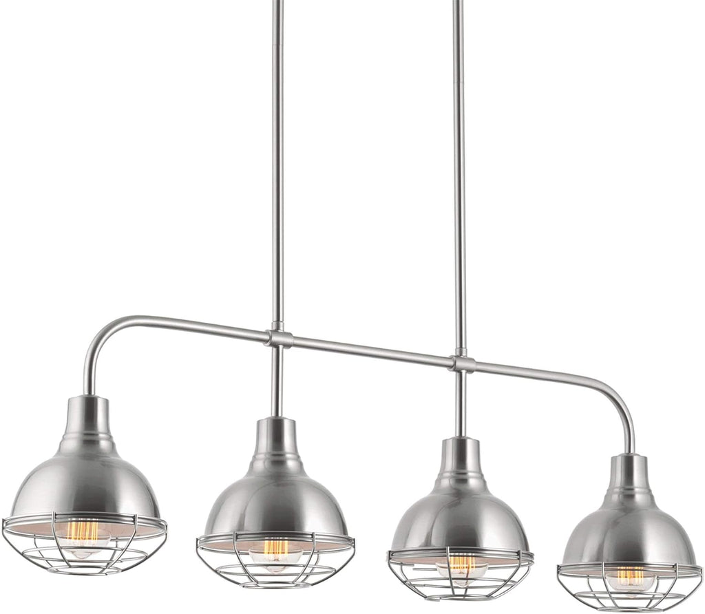 3-Light Brushed Nickel Vanity Light A361