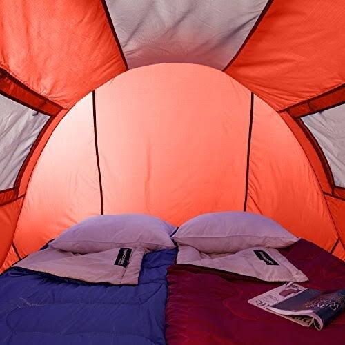 Pop-Up 2 Person Water Resistant Barrel Style Tent with Rain Fly and Carry Bag H150
