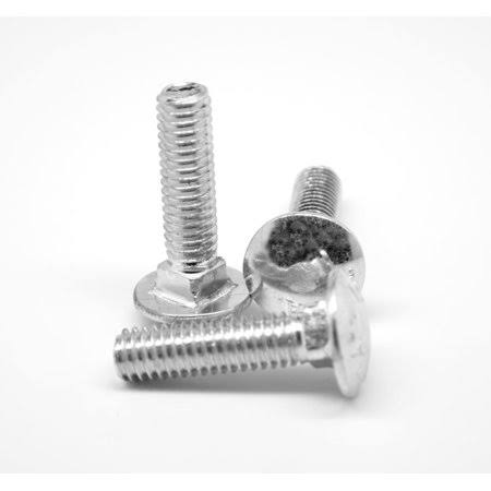 3/8 inch-16 x 4 inch Coarse Thread A307 Grade A Carriage Bolt Low Carbon Steel Zinc Plated Pk 300 X769796