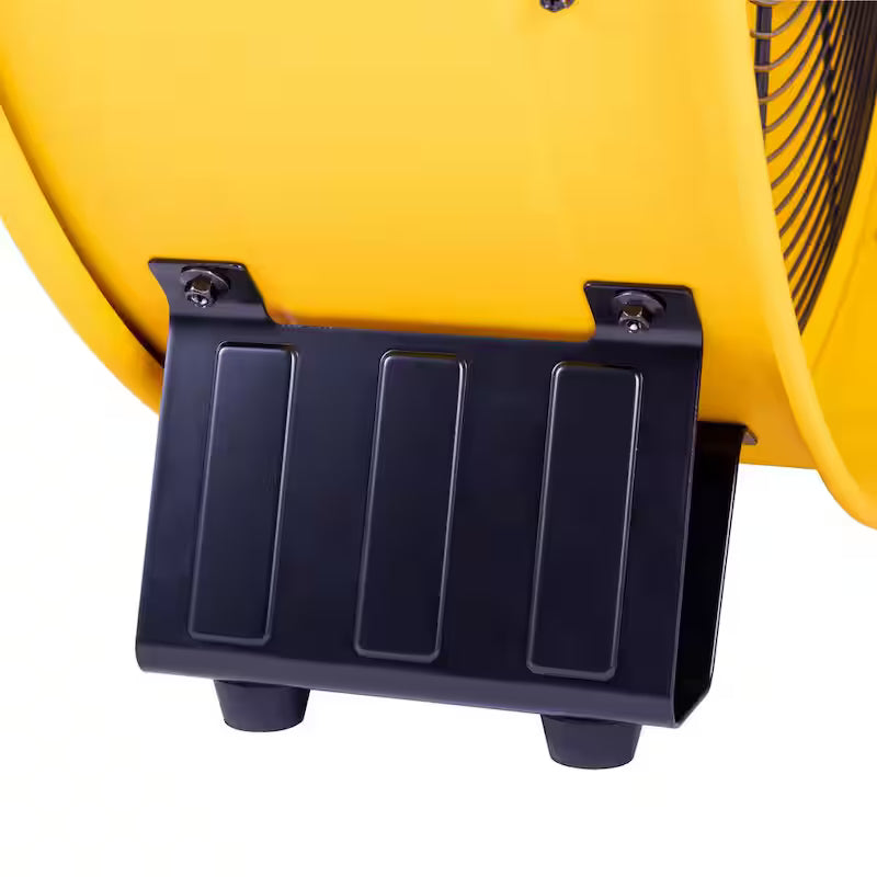 Yellow 3 Speed Drum Fan R1606
