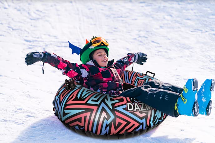 Inflatable Snow Tube with Reinforced Handles W917