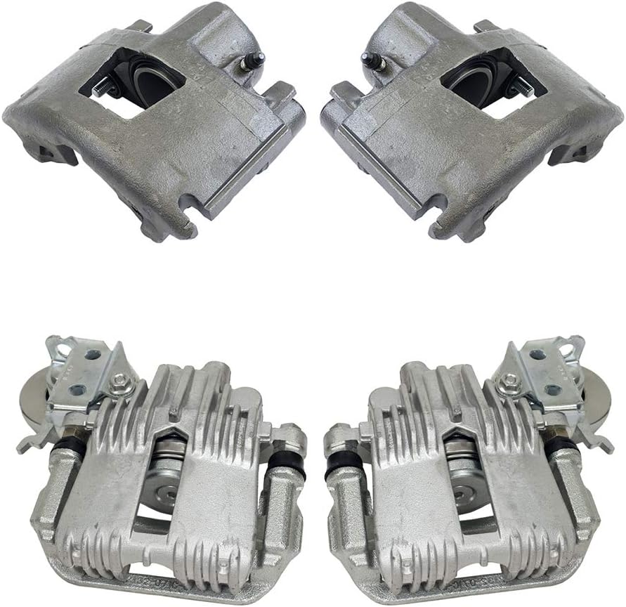 4 Pc Semi-Loaded Caliper Assembly Set Kit B907010