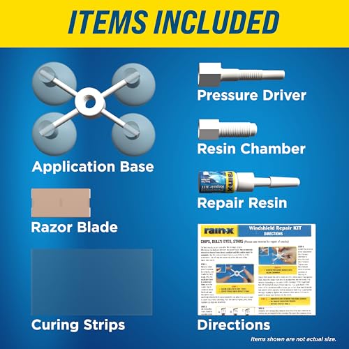 Windshield Repair Kit for Chips and Cracks S310
