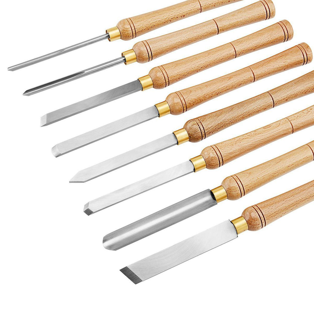 Wood Lathe Chisel Set, 8-Piece E71935