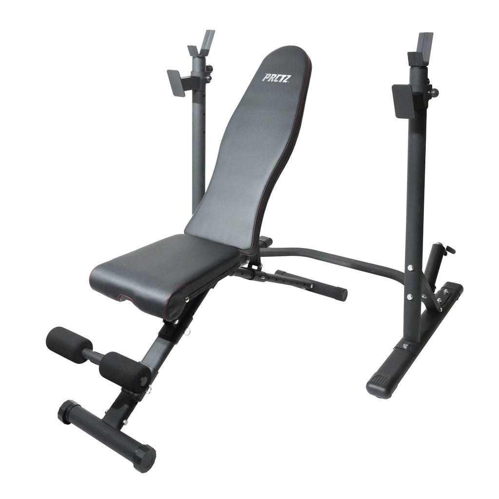 Two-Piece Olympic Weight Bench with Squat Rack M93815