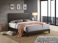 Black Queen Platform Bed V84507