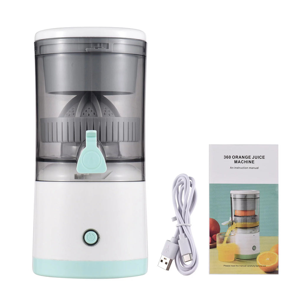 Electric Orange Juice Squeezer Portable Citrus Juicer I36423