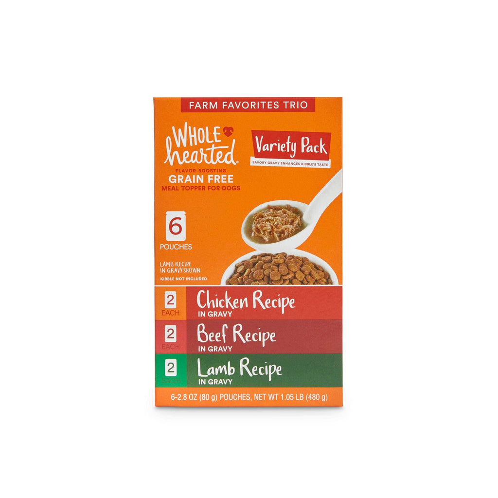 Grain Free Gravy Puree Topper Dog Meal Variety Pack G5684