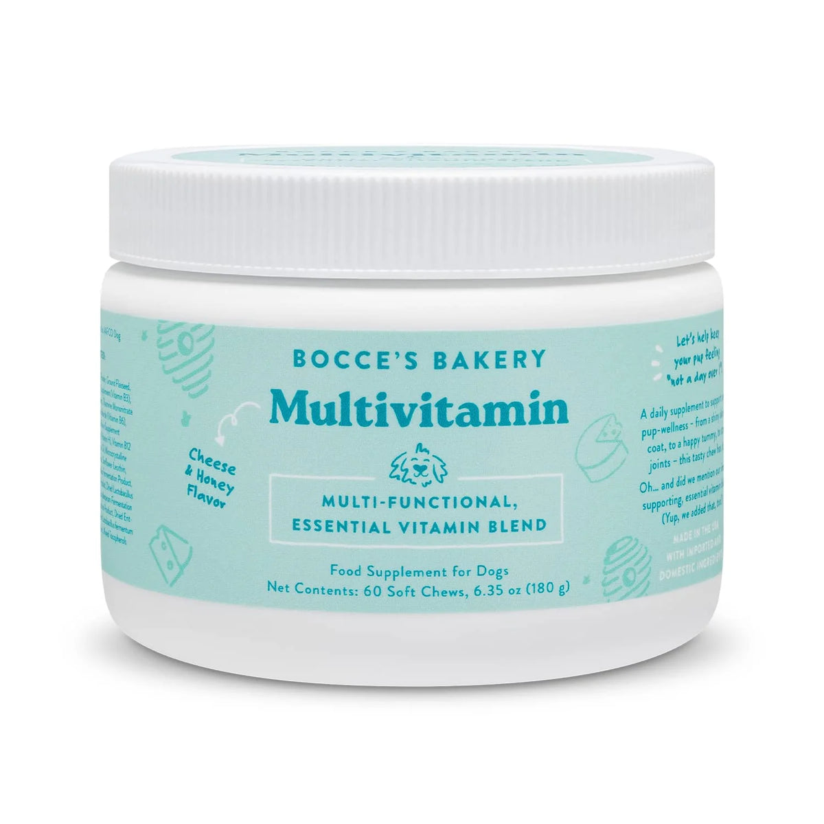 Multivitamin Supplement for Dogs, 60 ct J890