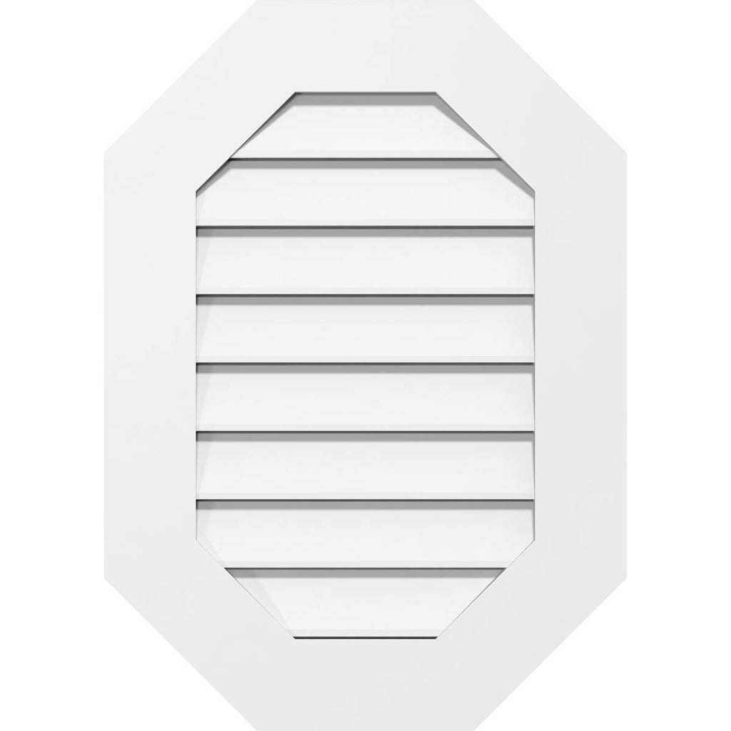 18x22W x 24x22H PVC Gable Vent C865