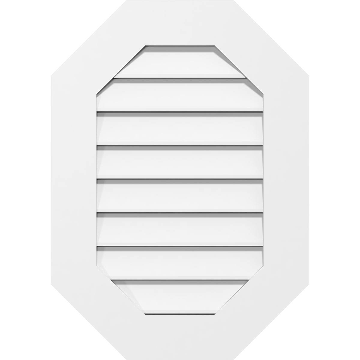 18x22W x 24x22H PVC Gable Vent C865