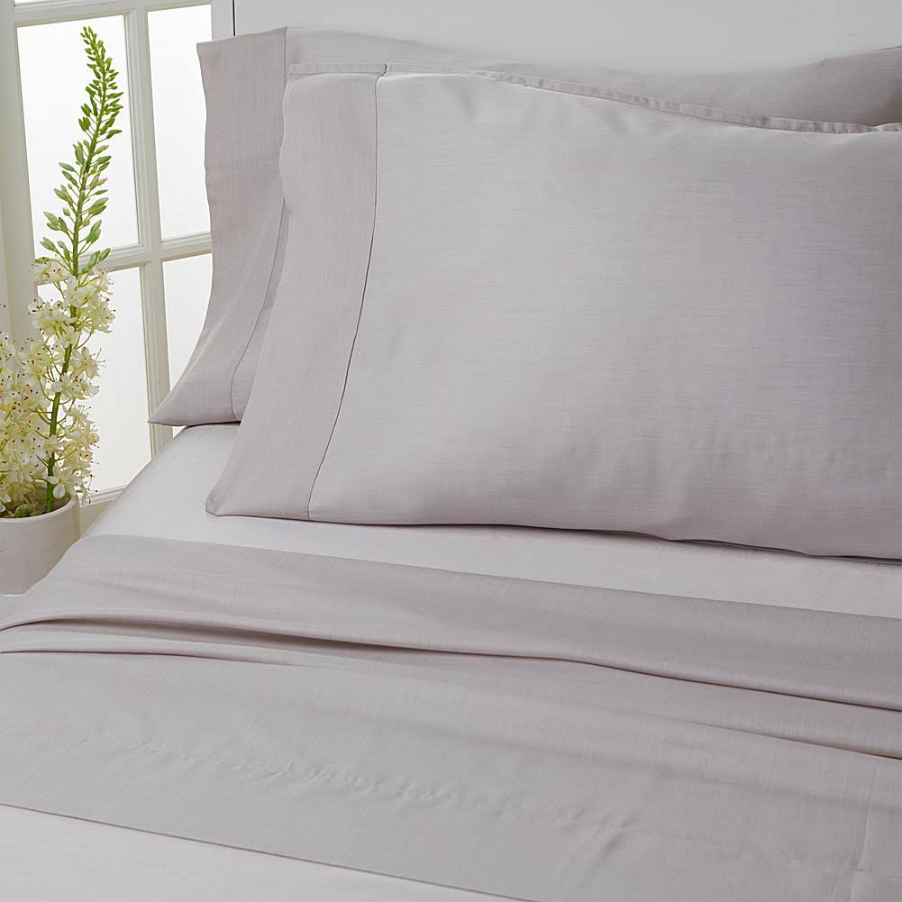 Dark Grey 4-Piece Eucalyptus Sheet Set V441