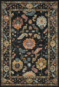 Black Multi 8'6 x 12' Rug W3305