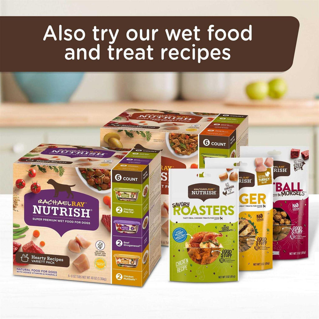 Real Turkey Brown Rice & Venison Recipe Dry Dog Food R711545