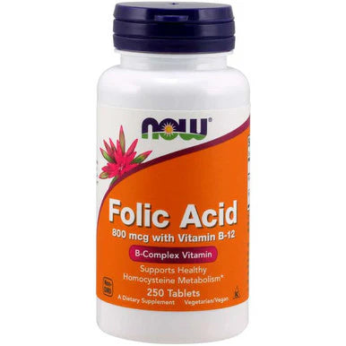 Folic Acid 800mcg with Vit B12 M4835