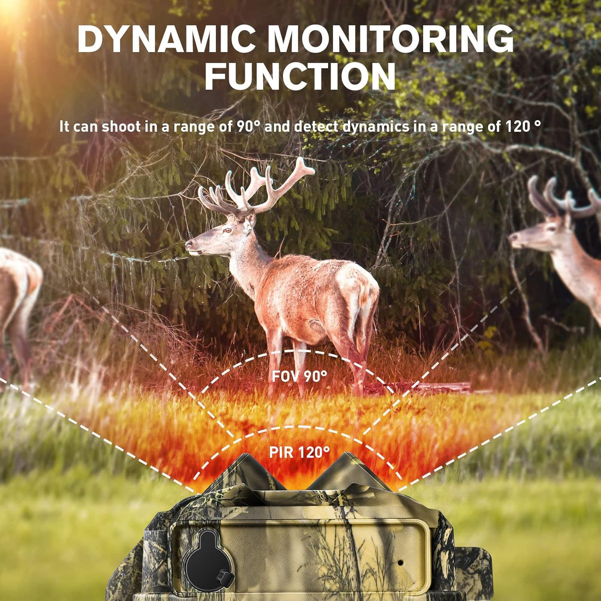4K 30MP Night Vision Motion Activated Waterproof WiFi Trail Camera Pack of 2 L67275