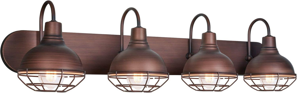 3-Light Brushed Nickel Vanity Light A361
