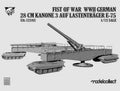 28cm Cannon on Load Carrier E W975