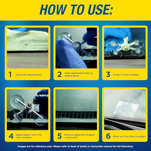 Windshield Repair Kit for Chips and Cracks S310