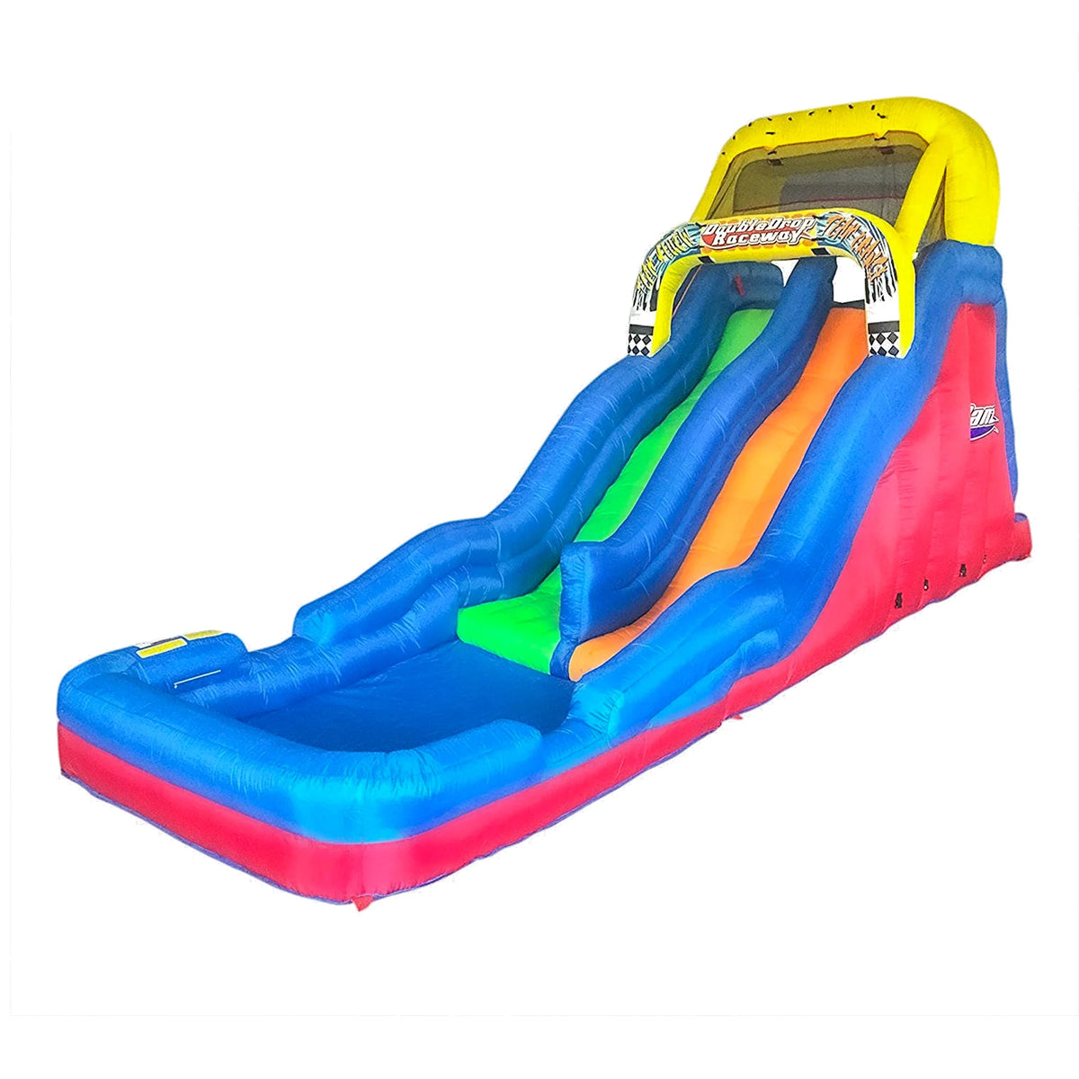 Double Drop 2 Lane Inflatable Water Slide U899213