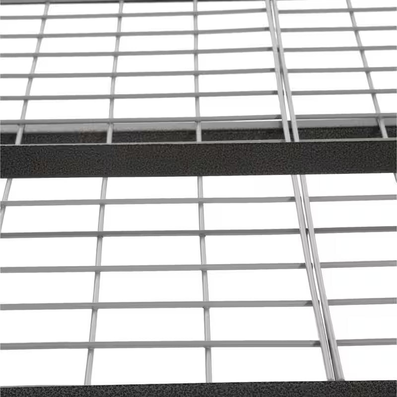 Heavy-Duty Steel Storage Ceiling Rack with Wire Deck J139