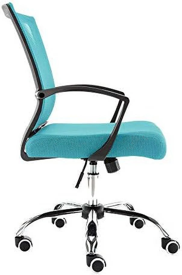 White Gray Mid-Back Office Chair J613965