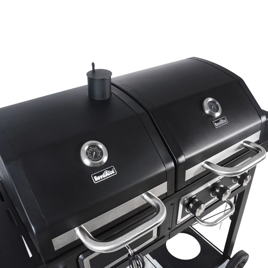Dual Fuel Gas & Charcoal Combo Grill A283836