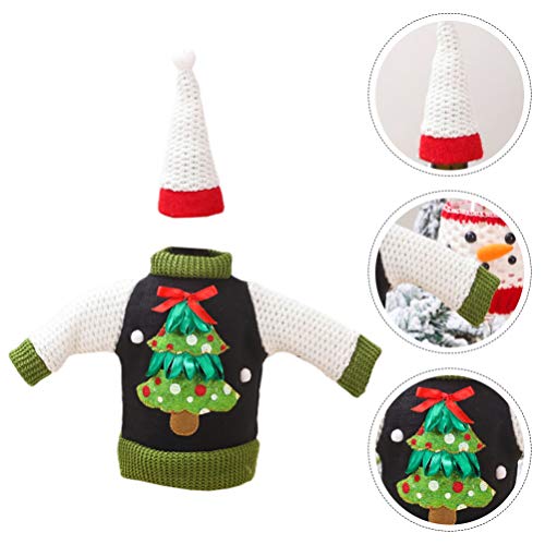 Christmas Wine Bottle Covers with Hat Y251