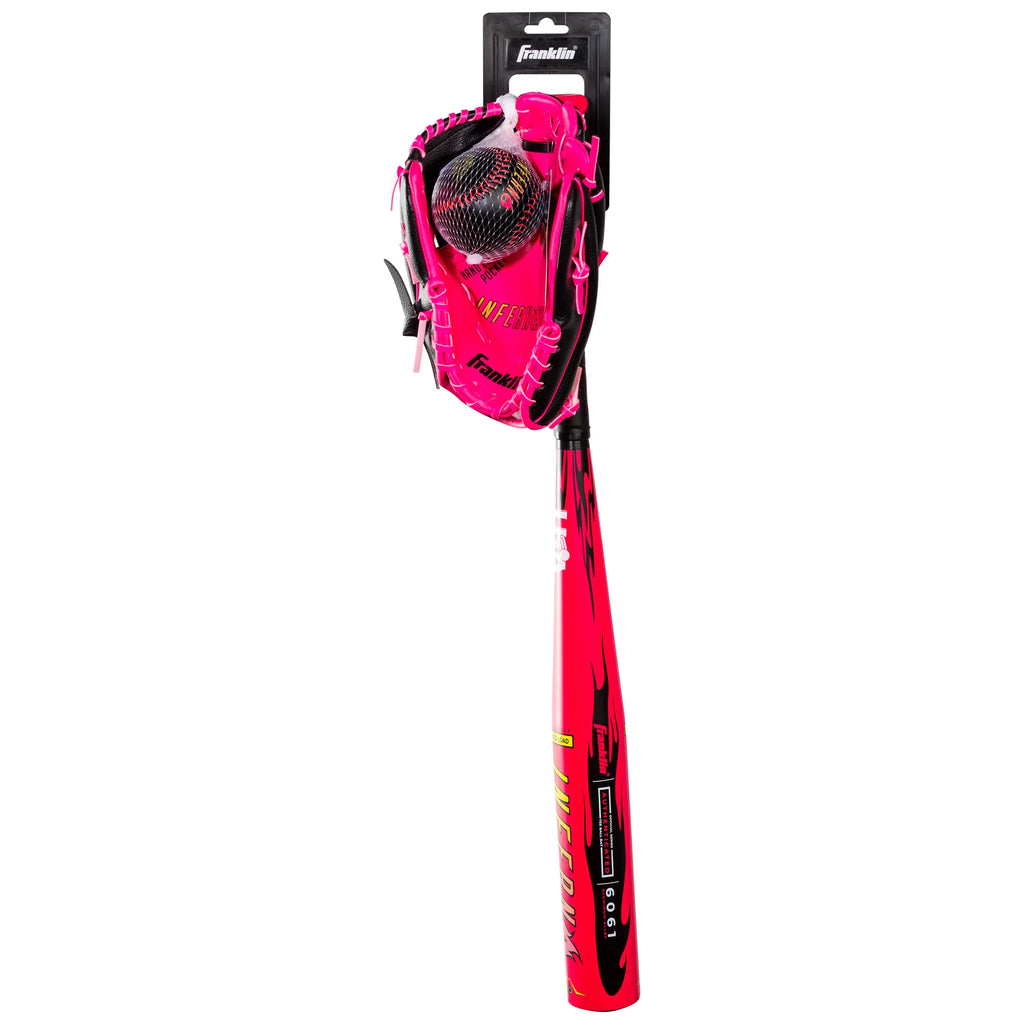 Baseball Teeball Set - Bat, Glove & Ball Set N762381