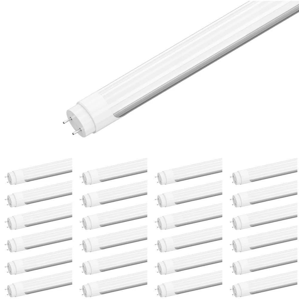 T8 4ft LED Tube 20W 3000 Lumens 5000K Frosted Cover 25pcs L294334