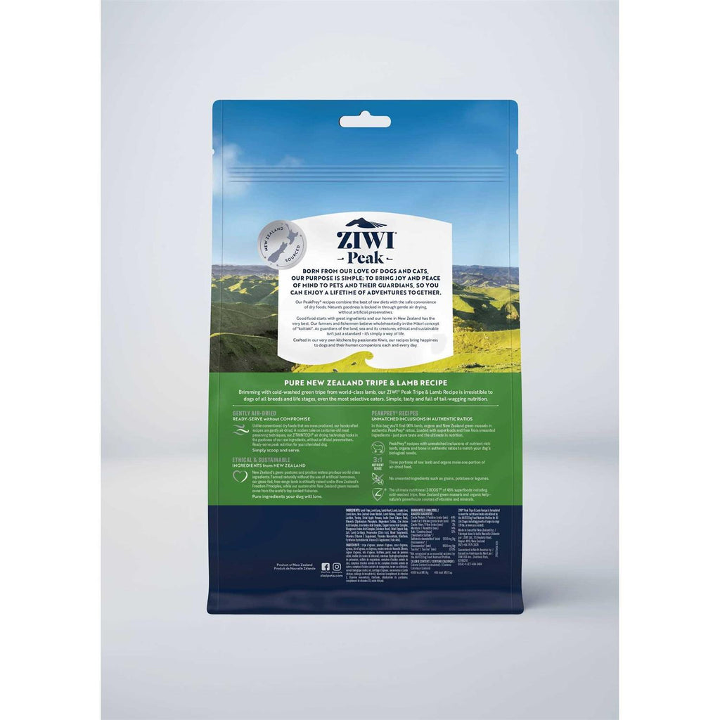Air-Dried Tripe & Lamb Dog Food N15279